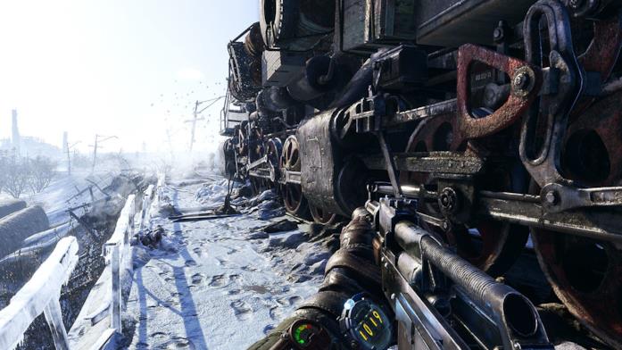Metro Exodus treno Aurora treno Exodus
