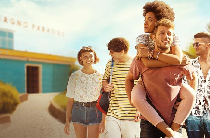 Il cast della serie Summertime