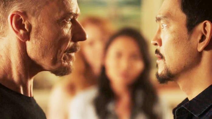The Exorcist 2x06, confronto tra Kim e Marcus Scena dell'episodio 2x06 di The Exorcist