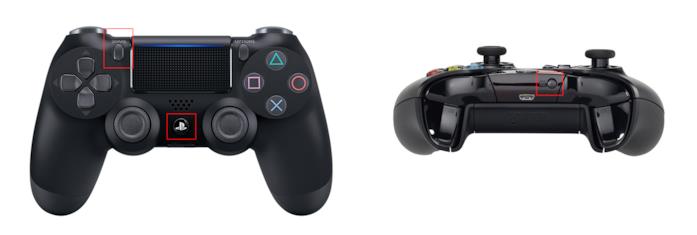 iOS 13 introduce il supporto ai controller per PlayStation 4 e Xbox One I controller per PlayStation 4 (sinistra) e Xbox One (destra)