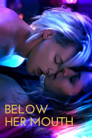 Poster Below Her Mouth