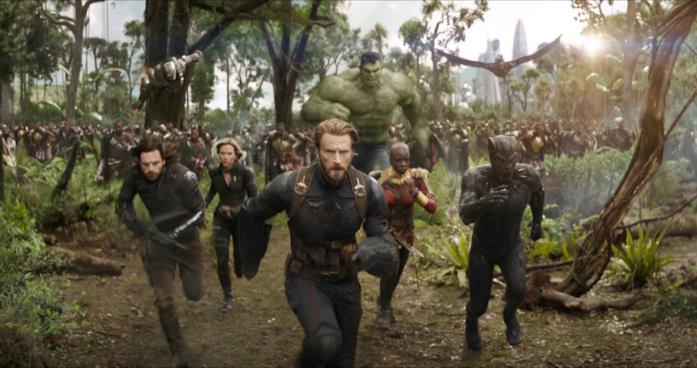 Gli Avengers alla carica nel trailer di Avengers: Infinity War Un'immagine della battaglia nel Wakanda presa dal trailer di Avengers: Infinity War