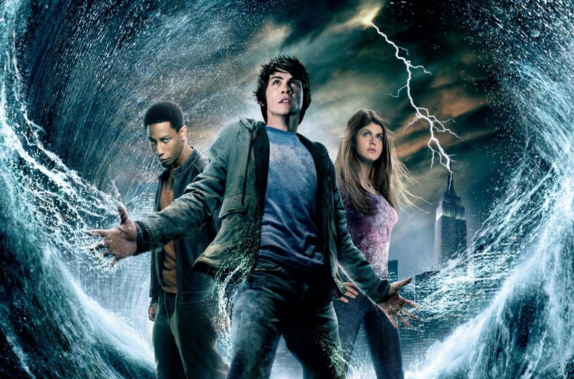 I protagonisti del film Percy Jackson e gli dei dell'Olimpo - Il ladro di fulmini