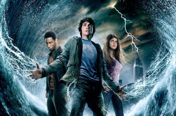 I protagonisti del film Percy Jackson e gli dei dell'Olimpo - Il ladro di fulmini