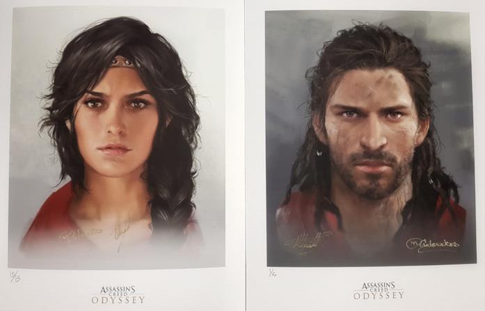 Assassin's Creed: dopo l'Antica Grecia, doppio protagonista anche nel prossimo episodio? Kassandra e Alexios in concept art da Assassin's Creed Odyssey