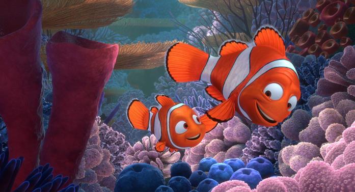 Frame de La ricerca di Nemo