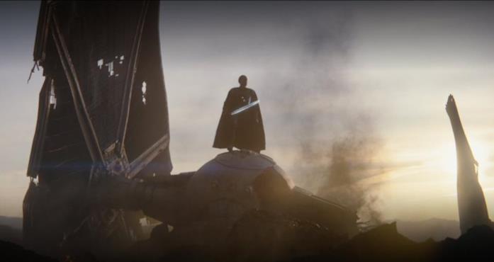 Moff Gideon e la darksaber La spada laser nera in The Mandalorian