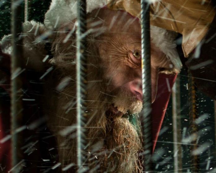 Il terrificante Babbo Natale di Trasporto Eccezionale