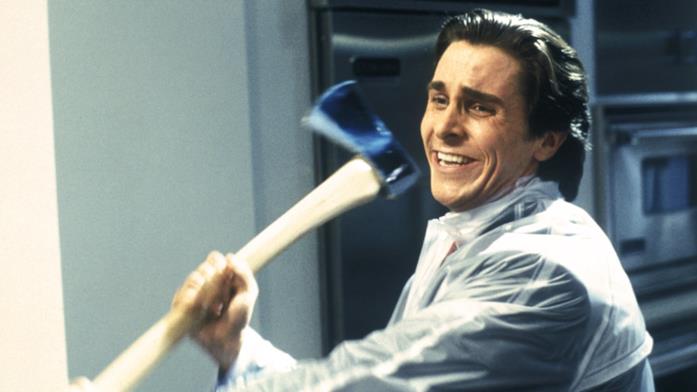 Scena film American Psycho American Psycho, una scena del film con Christian Bale