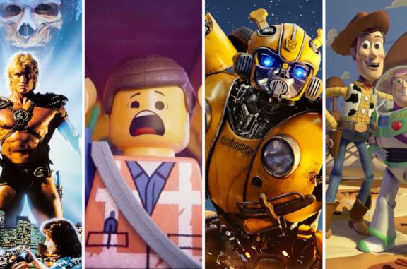 Le immagini dei film: I Dominatori dell'Universo, The LEGO Movie 2, Bumblebee e Toy Story