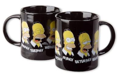 Simpsons mug Daily Homer