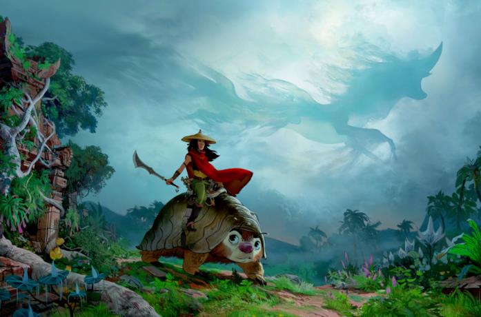 Il concept art di Raya and the Last Dragon