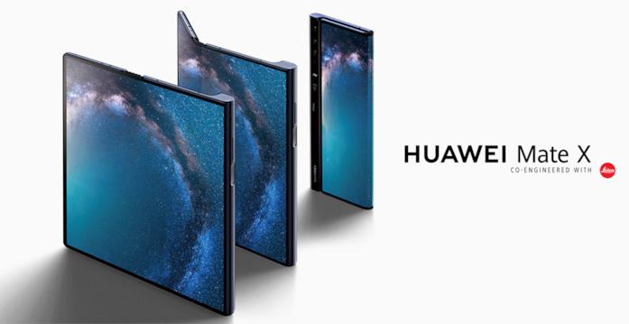 Immagine stampa di Huawei Mate X