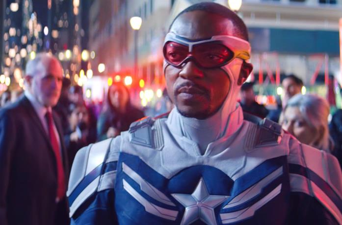 Un'immagine di Sam Wilson/Captain America