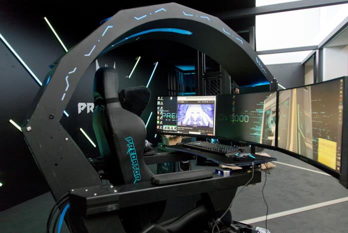 La sedia da gaming Predator Thronos Acer ha presentato a Milano il rivoluzionario Predator Thronos