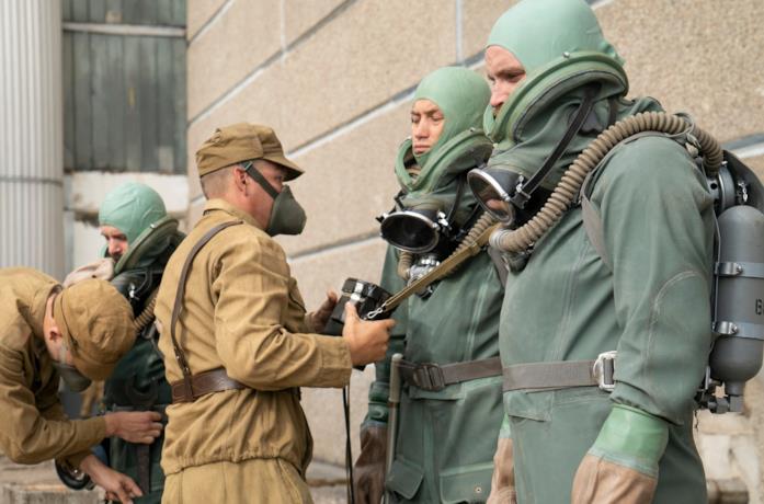 I liquidatori protagonisti della serie Chernobyl