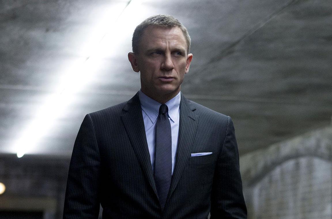 Daniel Craig in una scena del film Skyfall