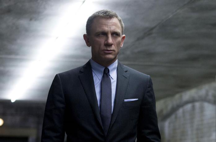 Daniel Craig in una scena del film Skyfall