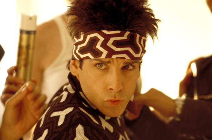 Ben Stiller mostra la posa Magnum di Derek Zoolander