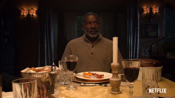 Dio nella stagione 5B di Lucifer Dio sulla Terra, a una cena di famiglia, nella stagione 5B di Lucifer