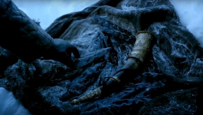 GoT: Sam e il misterioso corno Il misterioso corno trovato da Sam