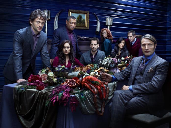 Hannibal Una foto promozionale con il cast della seconda stagione di Hannibal