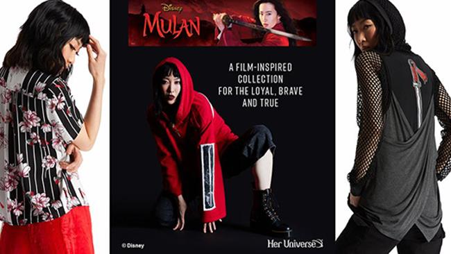 Linea abbigliamento Mulan