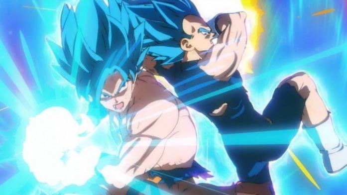 Dragon Ball Super Broly Goku e Vegeta Goku e Vegeta Super Saiyan Blue nle film Broly