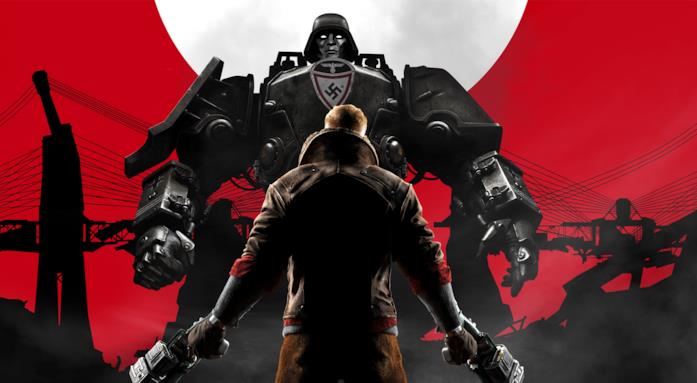 William Blazkowicz campeggia in un artwork di Wolfenstein II: The New Colossus