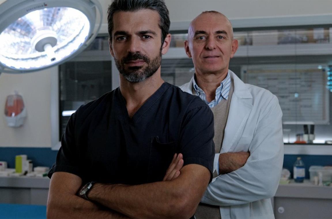 Luca Argentero e Pierdante Piccioni
