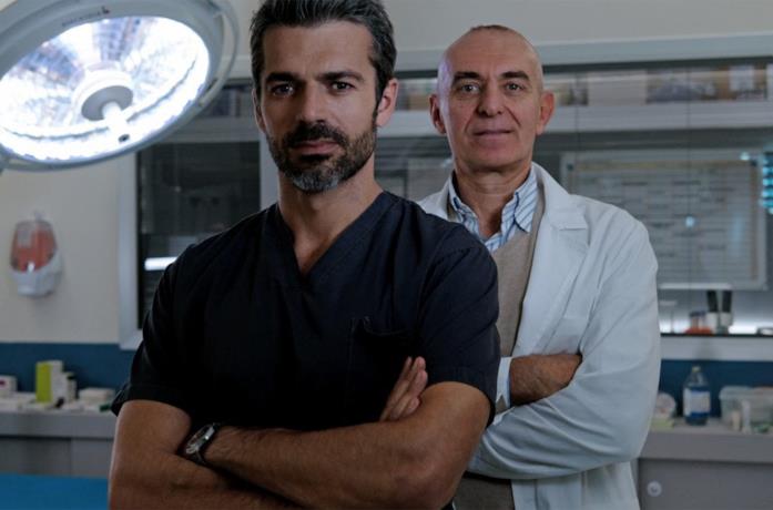 Luca Argentero e Pierdante Piccioni
