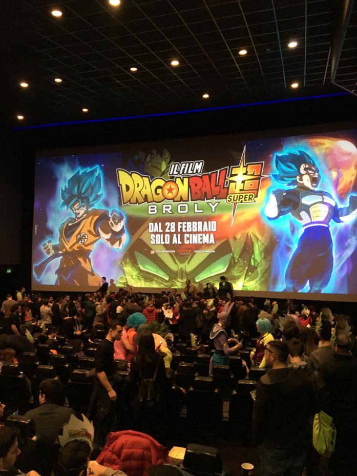 Dragon Ball Super: Broly - anteprima cinema Dragon Ball Super: Broly - anteprima cinema di Roma