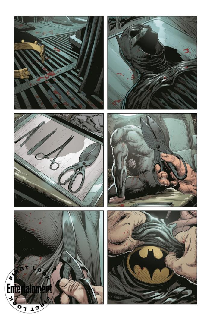 Batman: Three Jokers si mostra in anteprima Bruce deve essere curato nelle prime pagine di Batman: Three Jokers