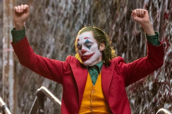 Un'immagine di Joaquin Phoenix nei panni di Joker