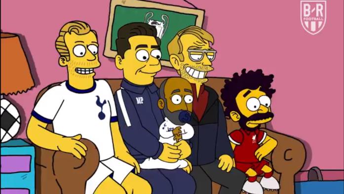 The Simpsons Alcuni celebri giocatori di calcio in un omaggio dei Simpson alla Champions League