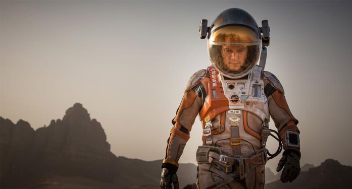 Sopravvissuto - The Martian, lo sci-fi di Ridley Scott Matt Damon in una scena del film