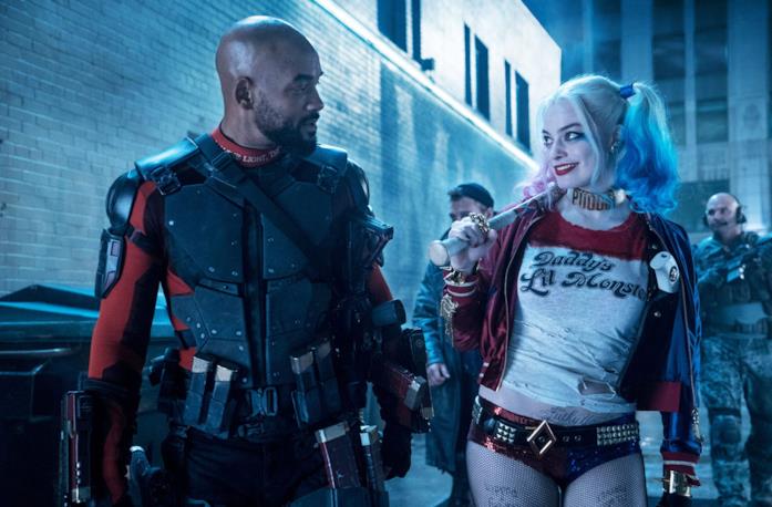 Will Smith e Margot Robbie in Suicide Squad