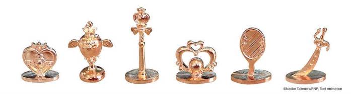 Le iconiche pedine del gioco Le pedine del Monopoly edizione Sailor Moon