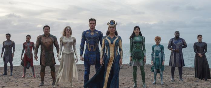Eternals i nove Eterni e l'eterno primario Ajak