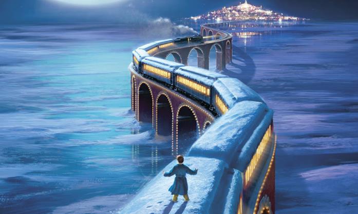 Un'immagine tratta da Polar Express