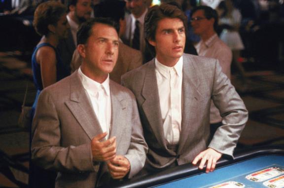 Dustin Hoffman e Tom Cruise