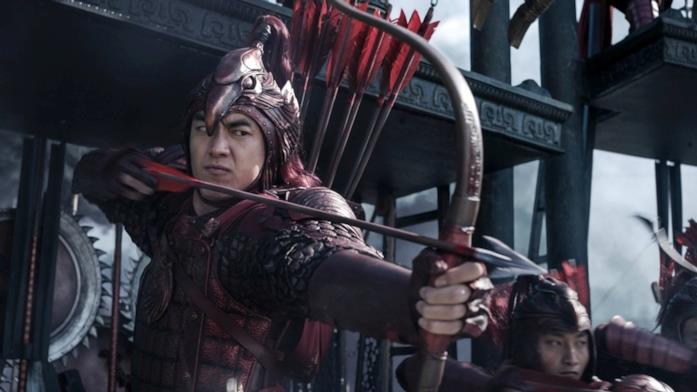 The Great Wall Andy Lau si prepara a scoccare una freccia