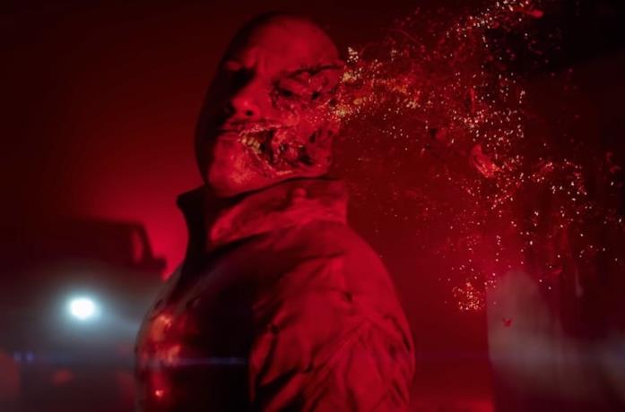 Vin Diesel in una scena del film Bloodshot
