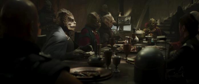 Star Wars: The Book of Boba Fett, cosa succede nel trailer Il consiglio di Tatooine