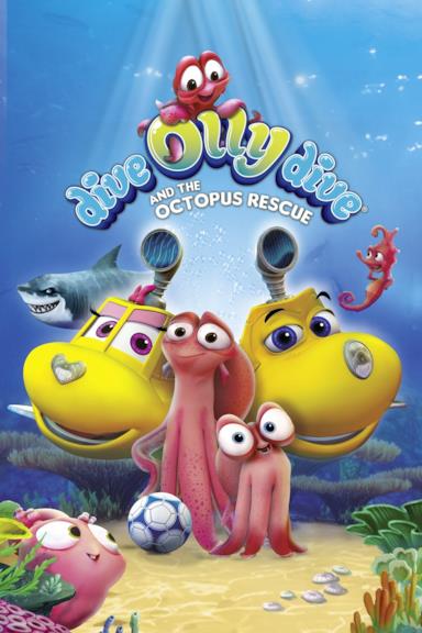 Poster Olly il sottomarino e il salvataggio del polipo