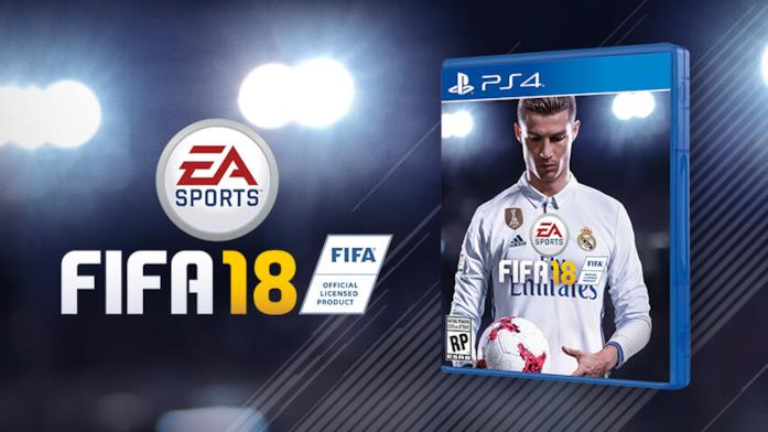 FIFA 18 per PC e console La copertina ufficiale di FIFA 18