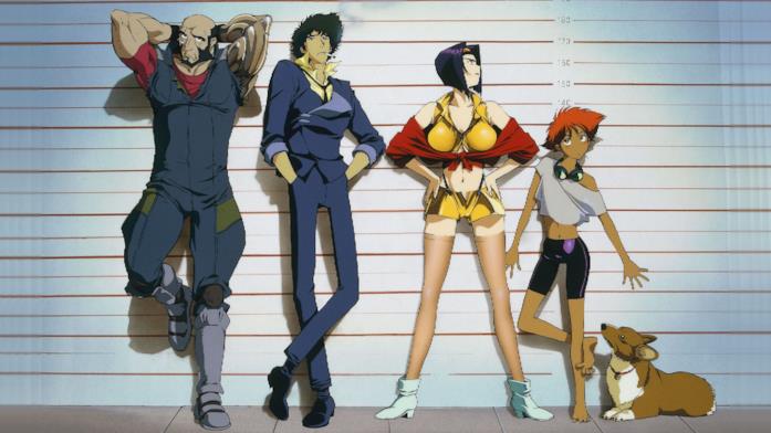 I personaggi dell'anime Cowboy Bebop