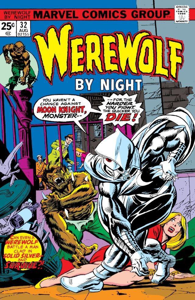 Chi interpreterà Ethan Hawke nella serie Moon Knight? La cover del fumetto dedicato a Werewolf by night