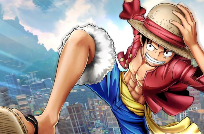 One Piece World Seeker: Rufy sulla cover del gioco