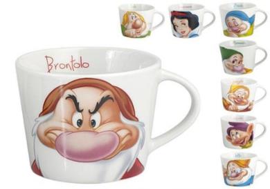 1 Tazza Da Te' Originale Disney Biancaneve 7 Nani - Assortito